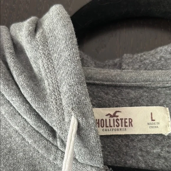 Hollister Zip-Up Hoodie L - Picture 3 of 3